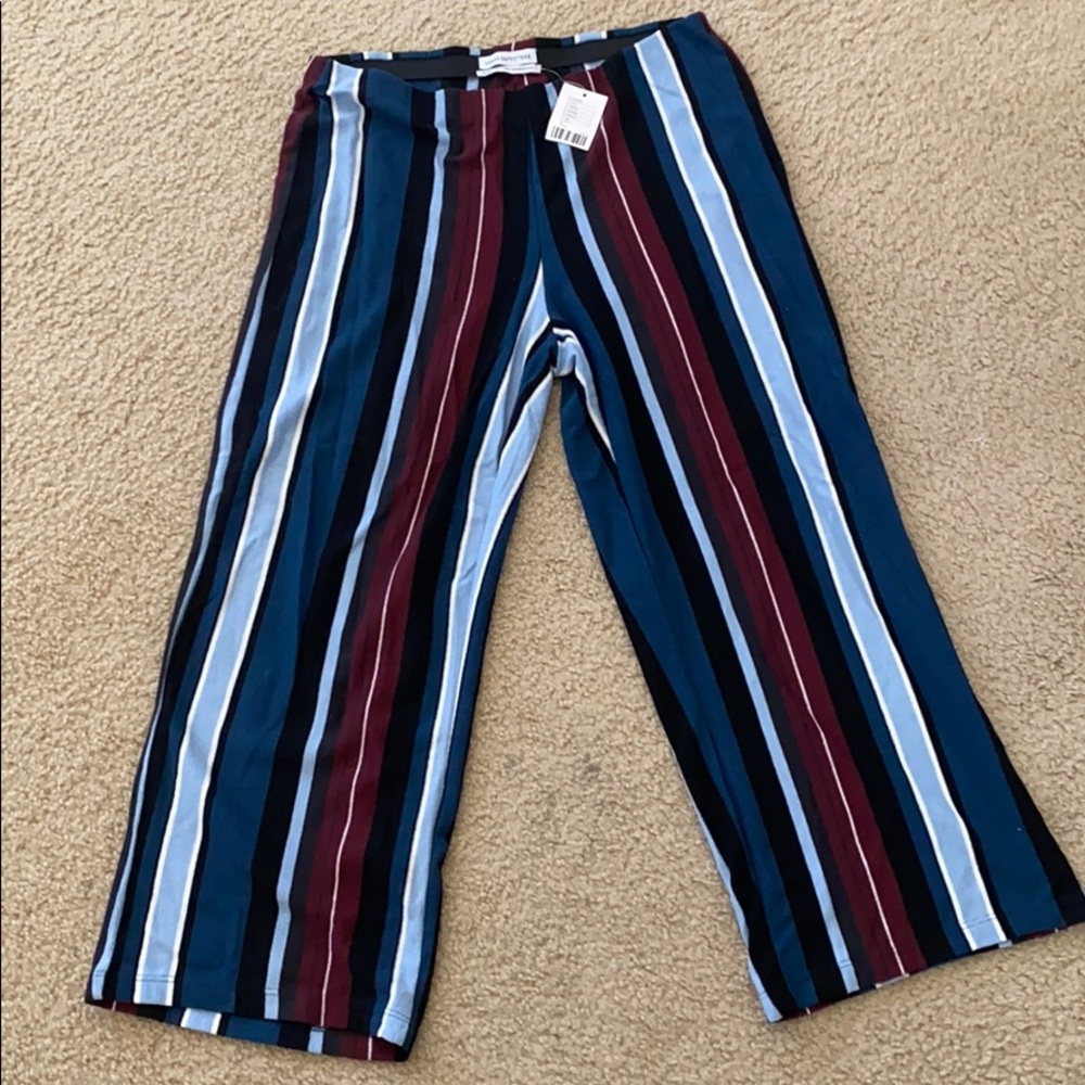 UO striped culottes